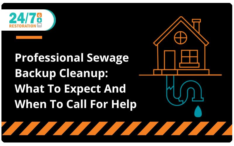 Professional Sewage Backup Cleanup: What To Expect And When To Call For Help